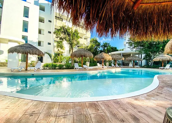 Quiet And Resting 1br With Kingbed Wifi Pool Bbq Apartment Akumal